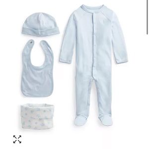 Polo Ralph Lauren 4 Piece Baby Boy Gift Set 6M NWT